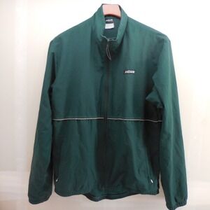 Vintage Hind Gore-Tex Running Jacket Mens Large Green Full Zip Windbreaker USA